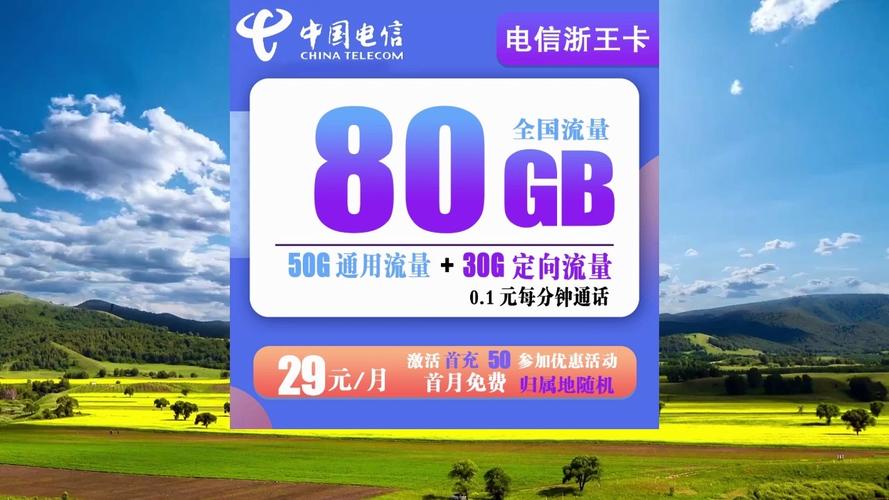 中国电信王卡套餐有哪些？