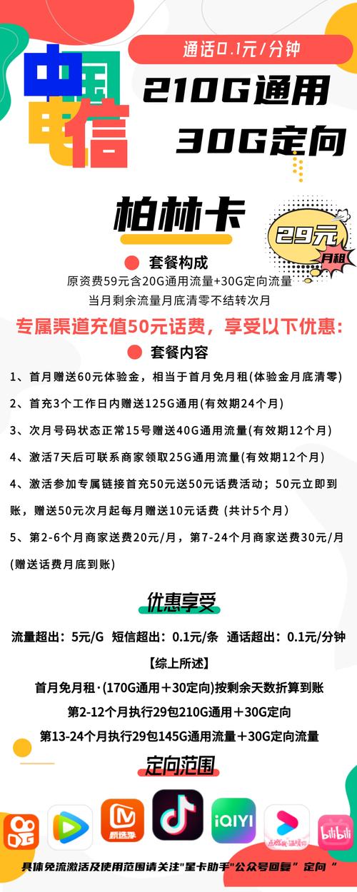 手机卡电信卡套餐哪个好?