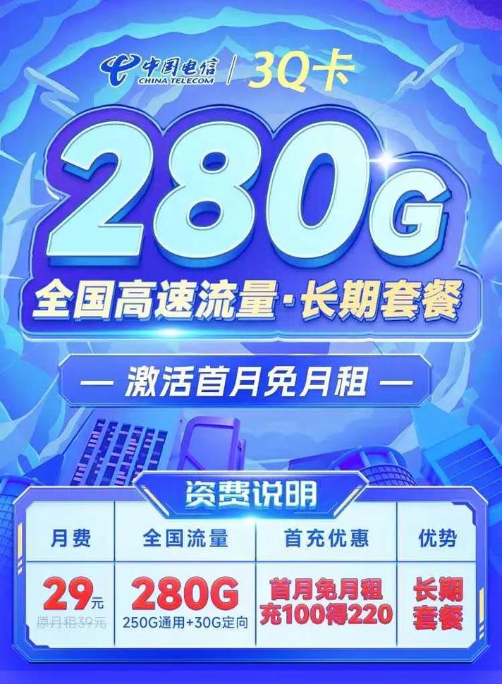 成都电信卡套餐有哪些？