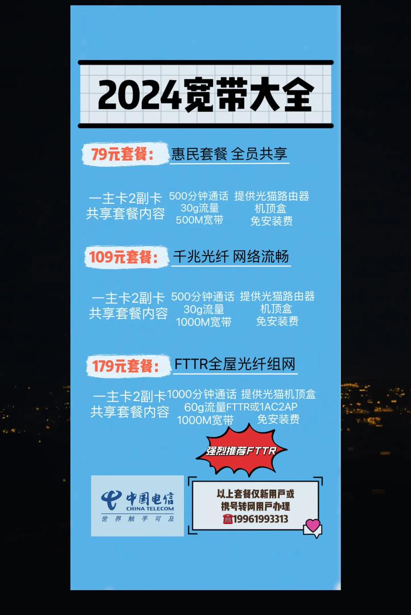 电信哪些套餐能开副卡？