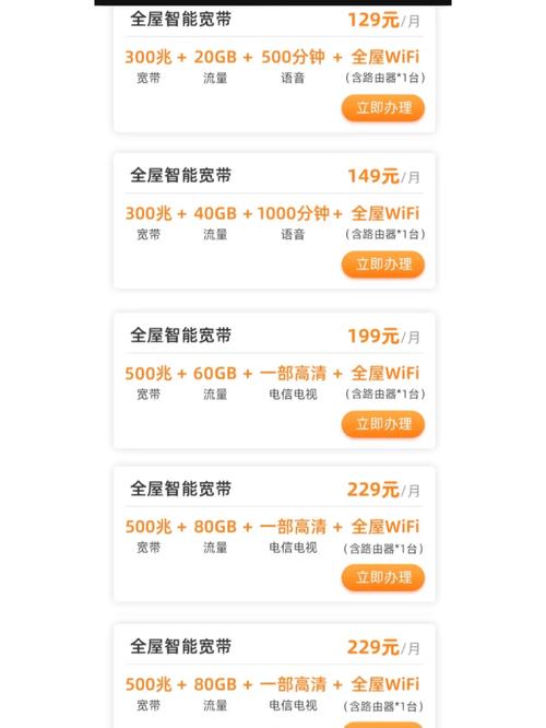 电信卡套餐重庆有哪些？