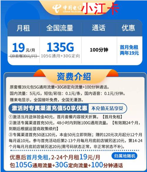 19年电信卡哪个套餐好?