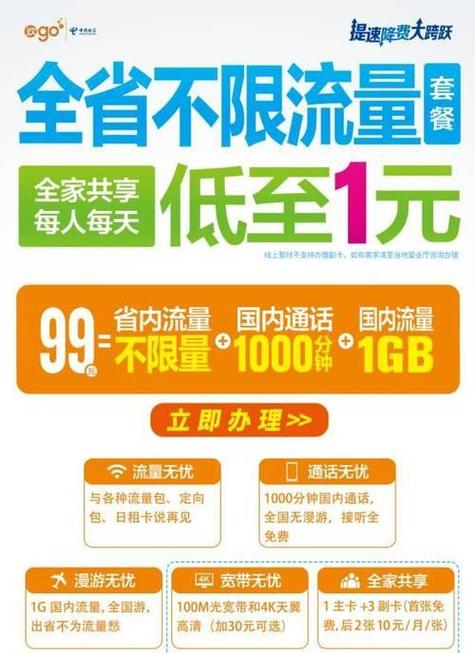 电信哪个套餐能办副卡?