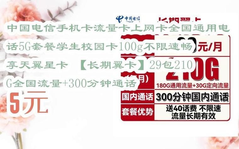电信卡有哪些通话套餐？