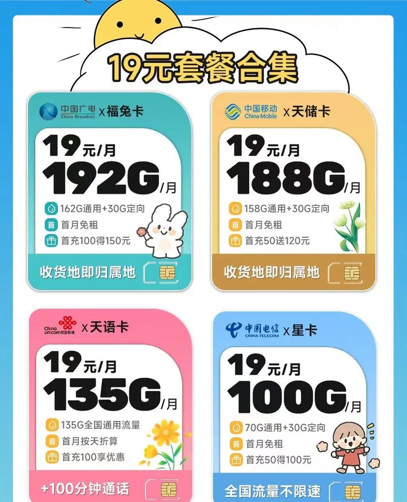 广西电信有哪些套餐卡？