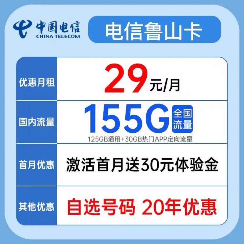 电信王卡有哪些流量套餐？